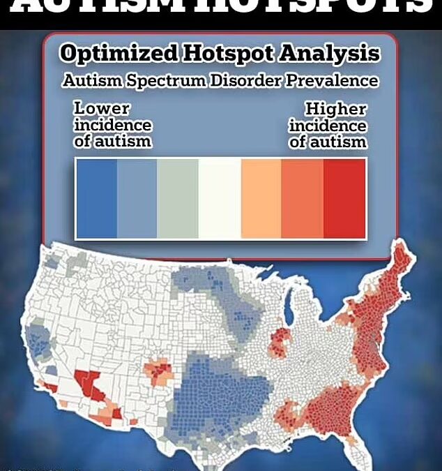 Autism Hotspots and Microwave Radiation: Why Some Regions May Be Experiencing Higher EMF Exposure